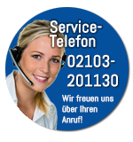 Service-Telefon: 02103 - 201130